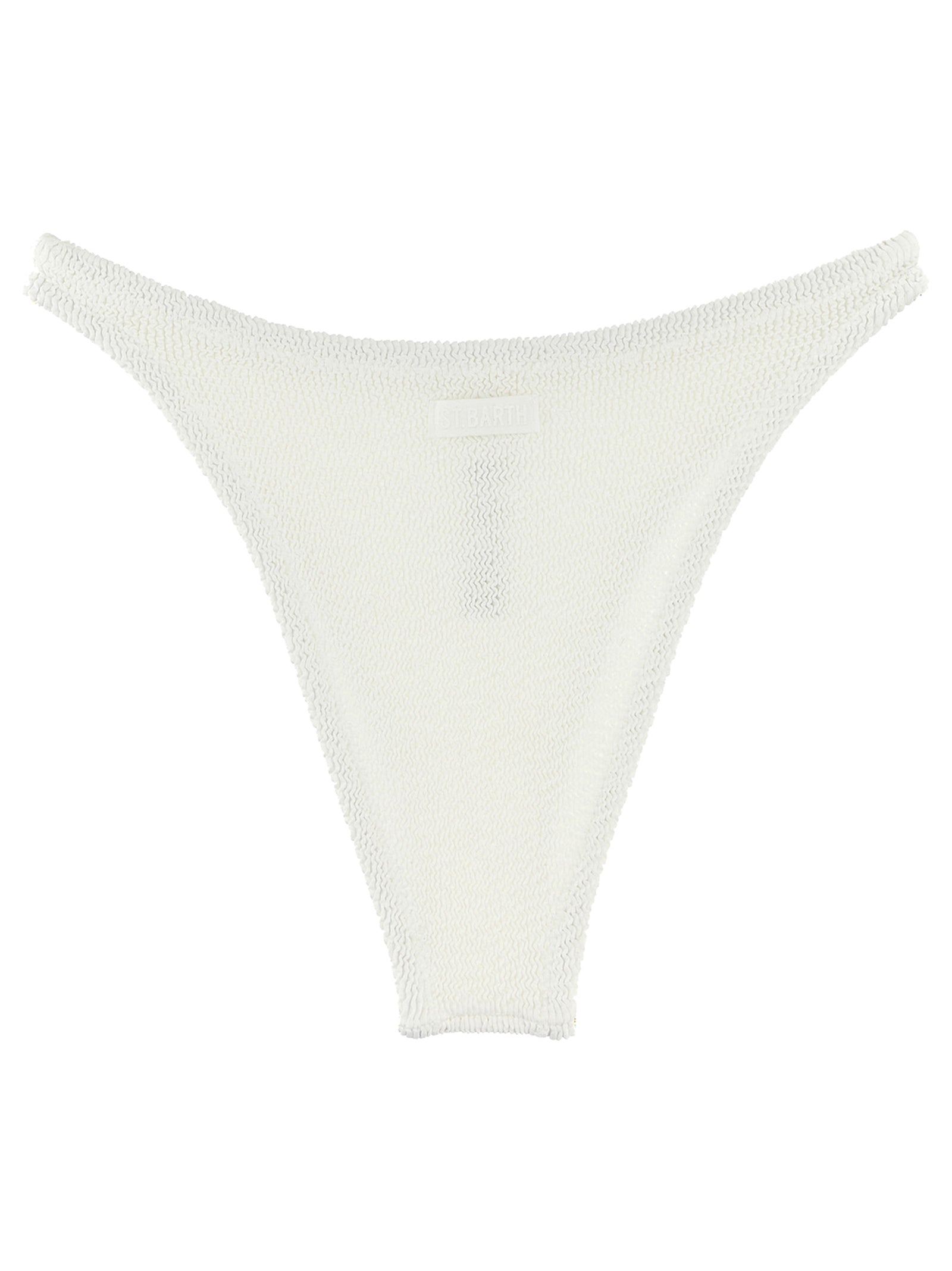 White Polyamide Swim Briefs