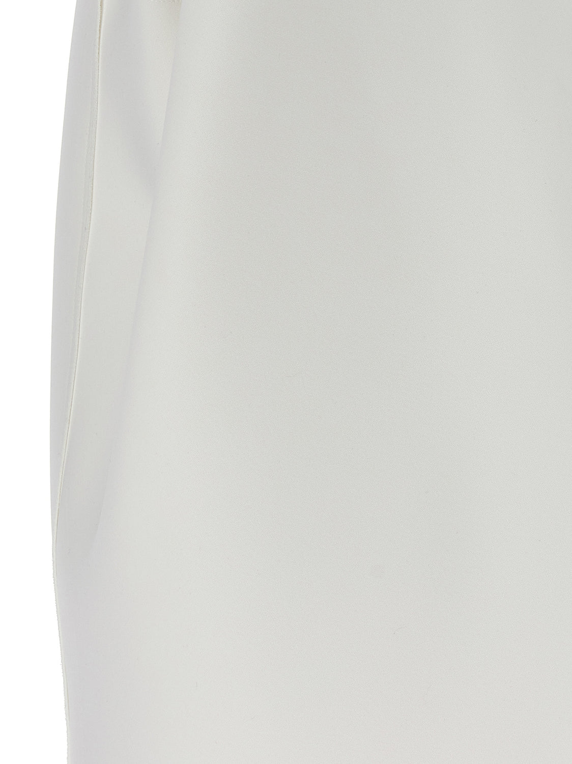 White Polyester Short Dress