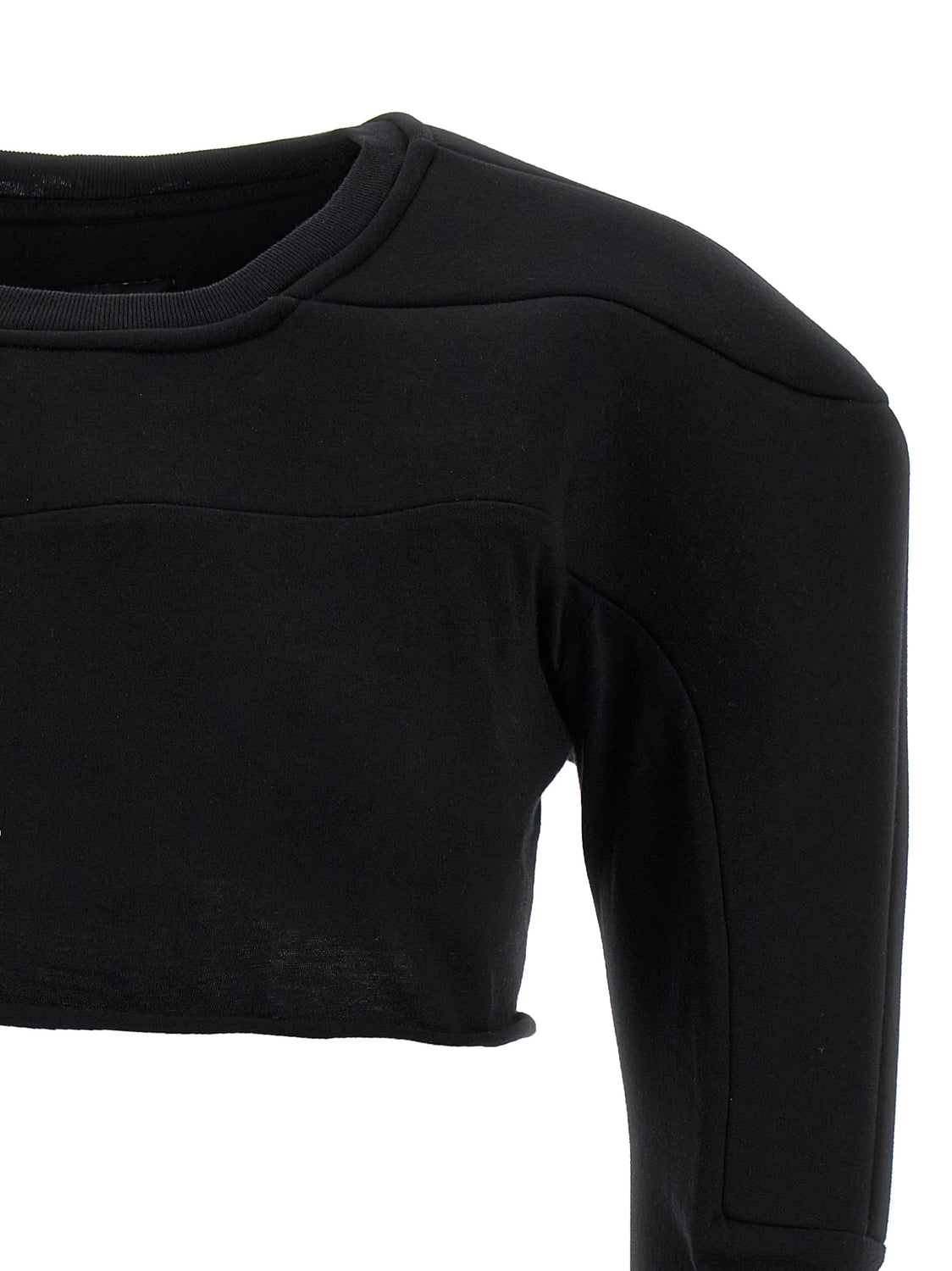 Black Cotton Cardigan