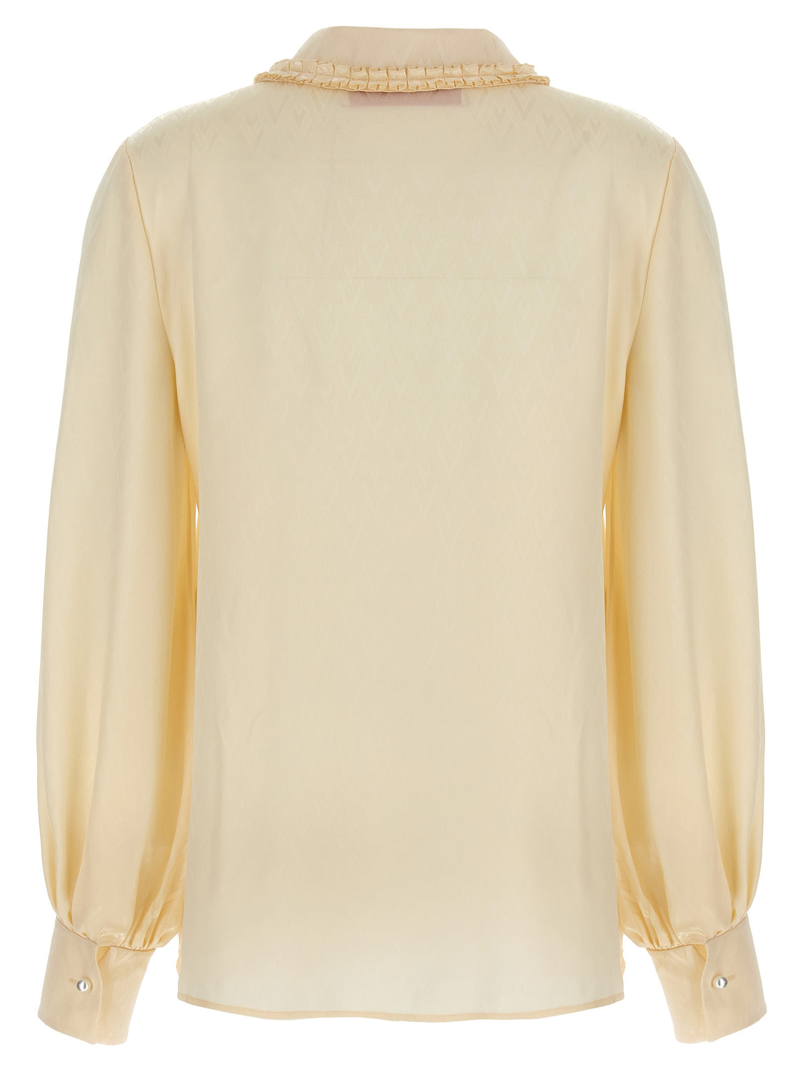 Beige Silk Blouse