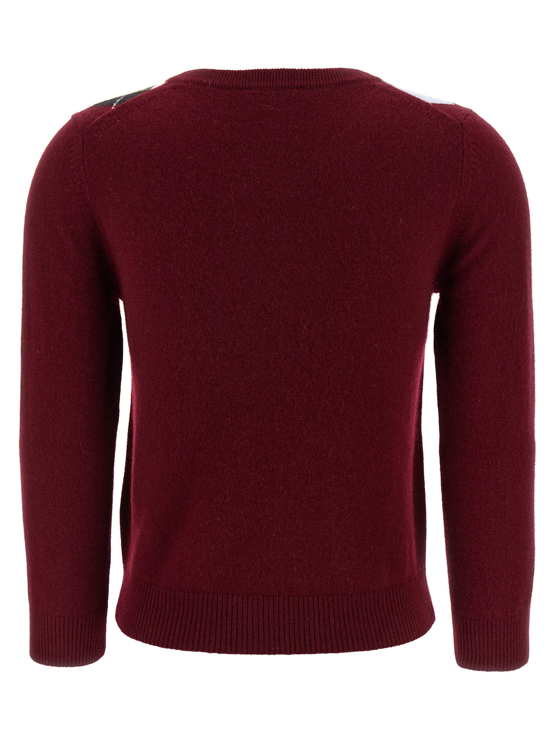 Bordeaux Merino Wool Cardigan