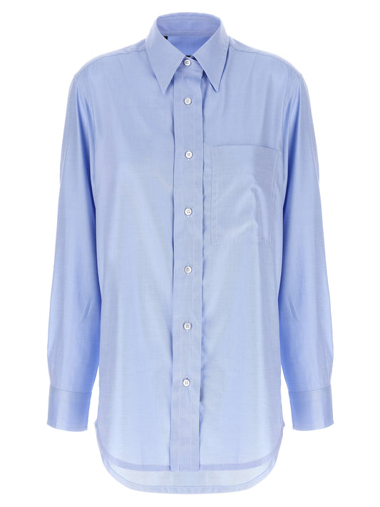 Blue Cotton Blouse