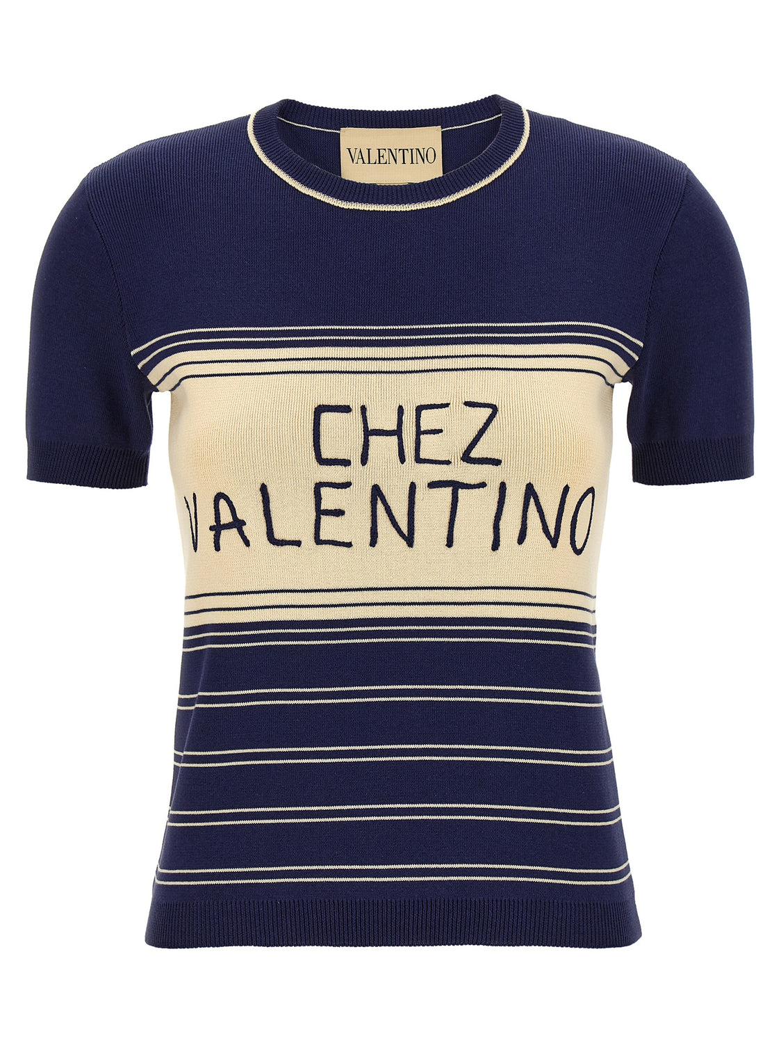 Blue Cotton T-Shirt