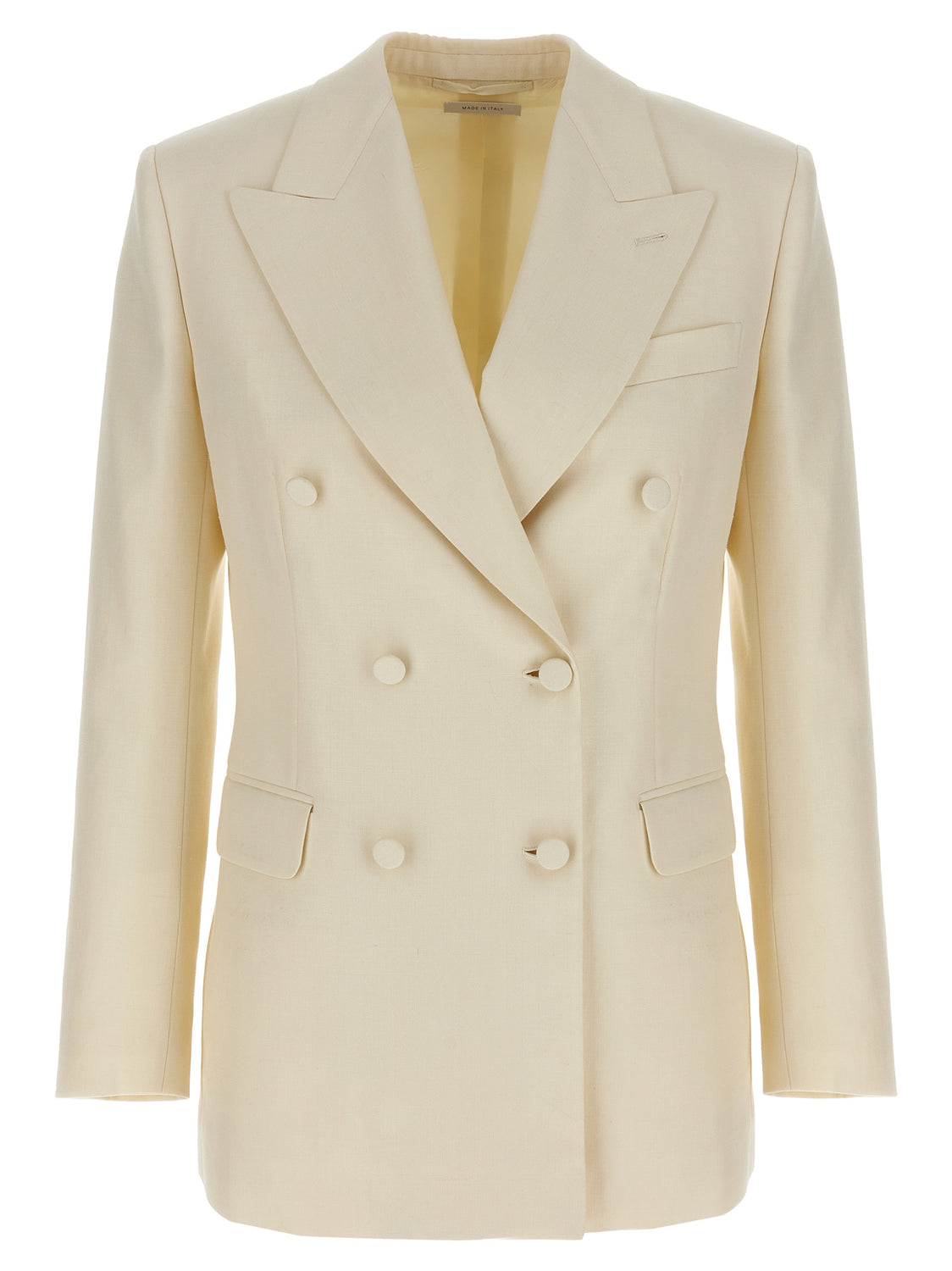 White Wool Blazer