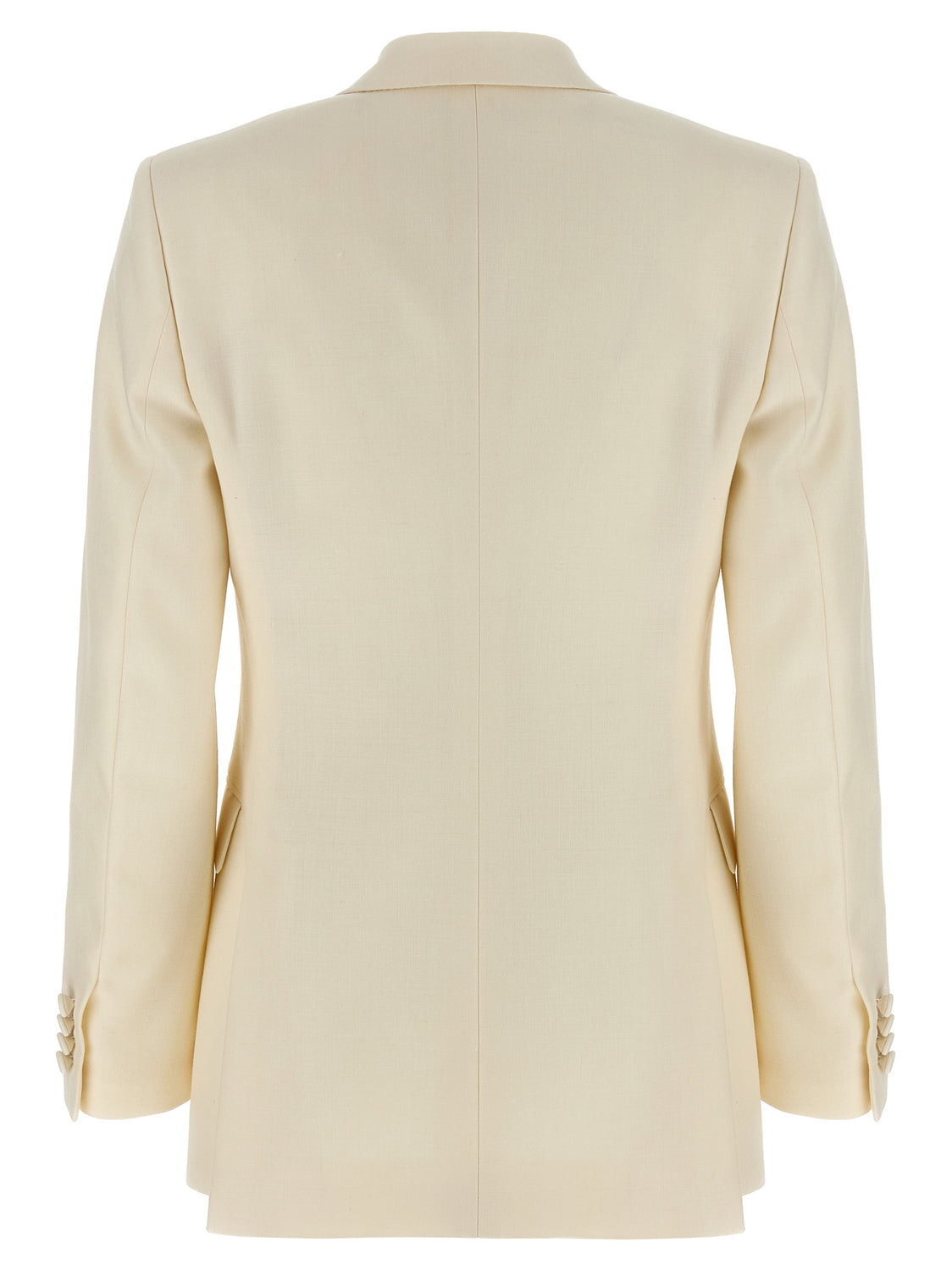 White Wool Blazer