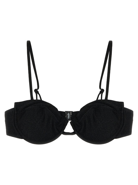 Black Viscose Bikini