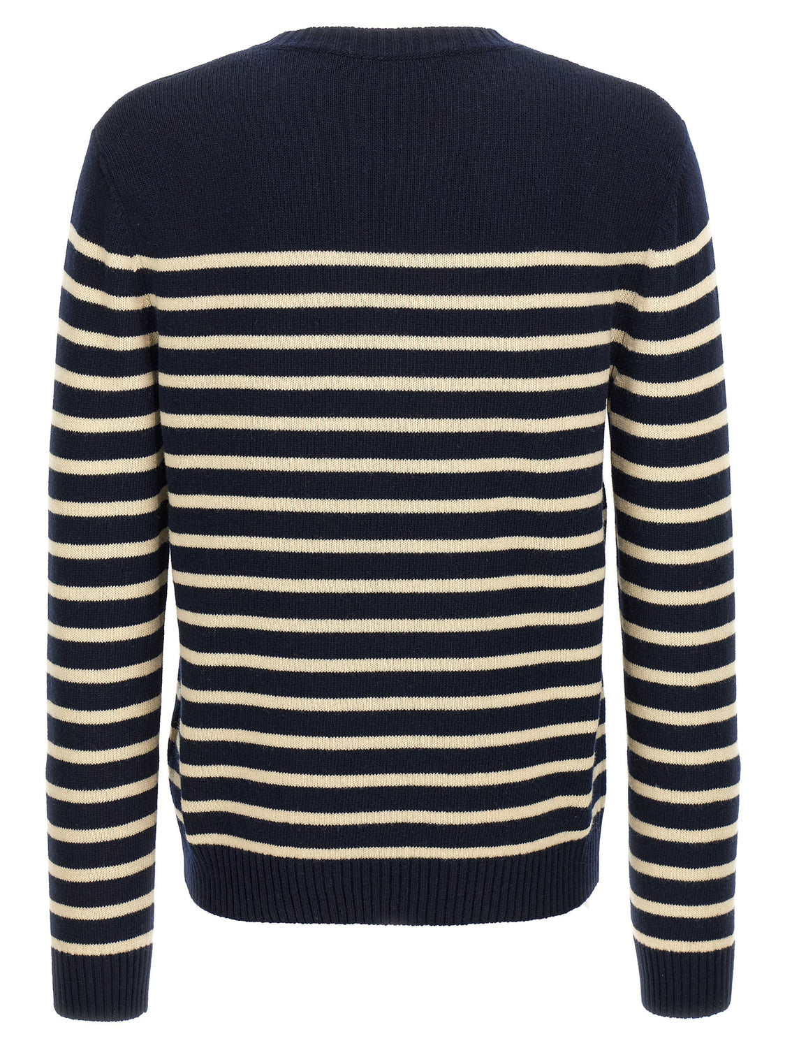 Blue Virgin Wool Cardigan