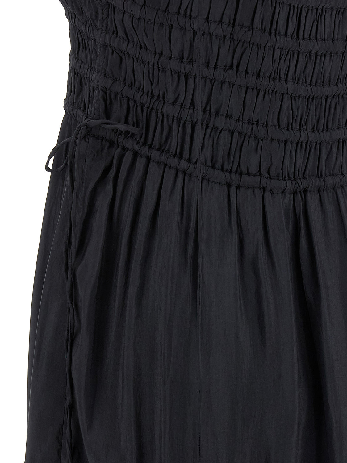 Gray Viscose Long Dress