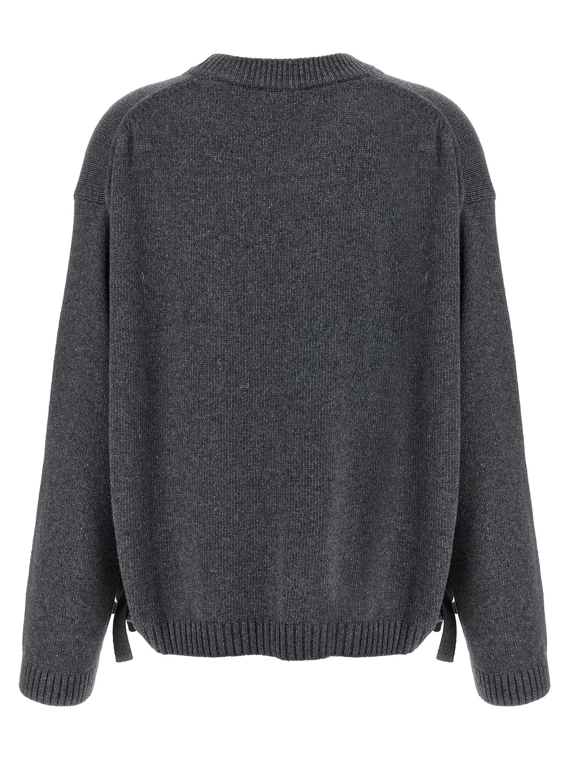 Gray Wool Cardigan