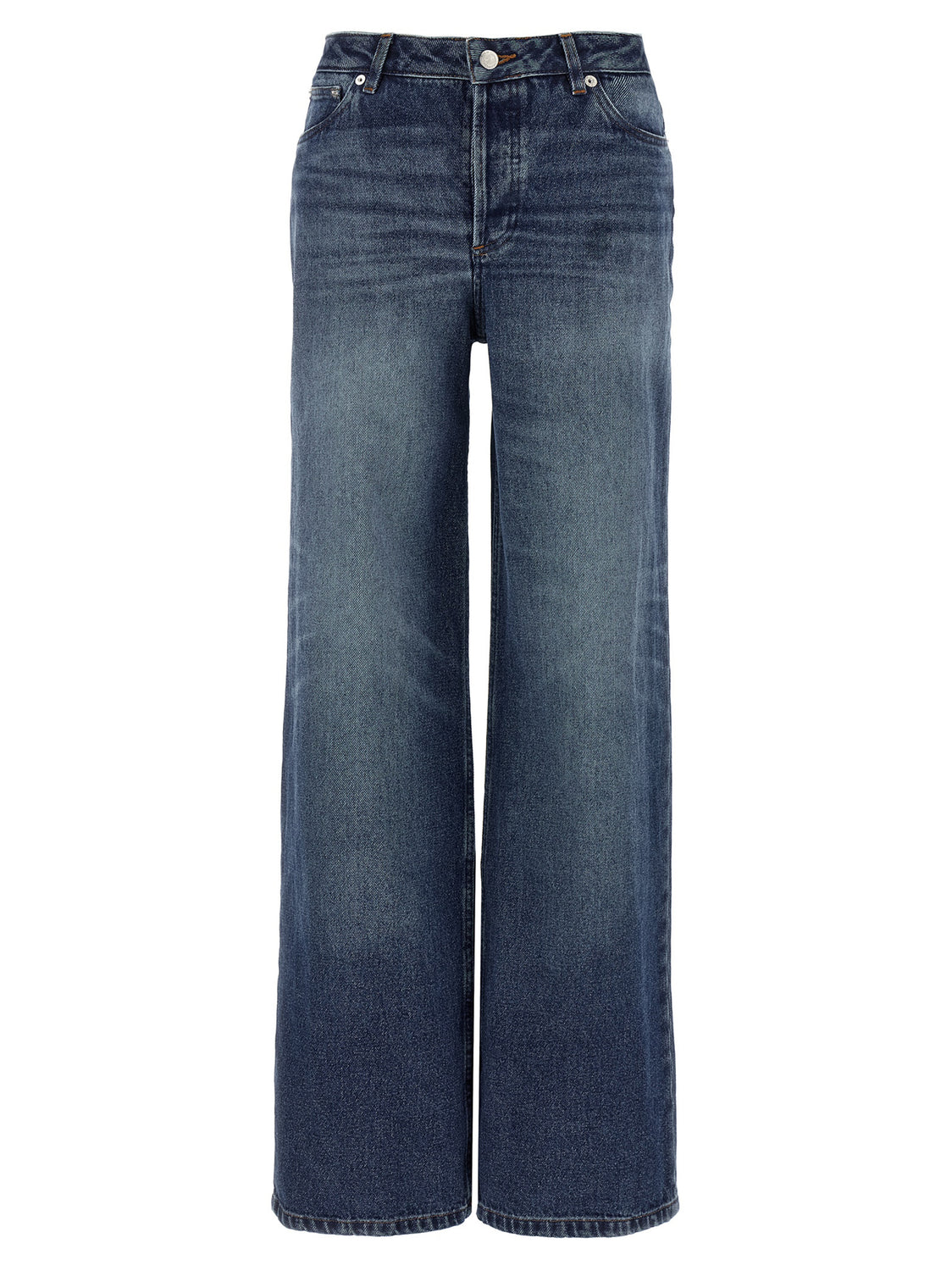 Blue Cotton Jeans Denim