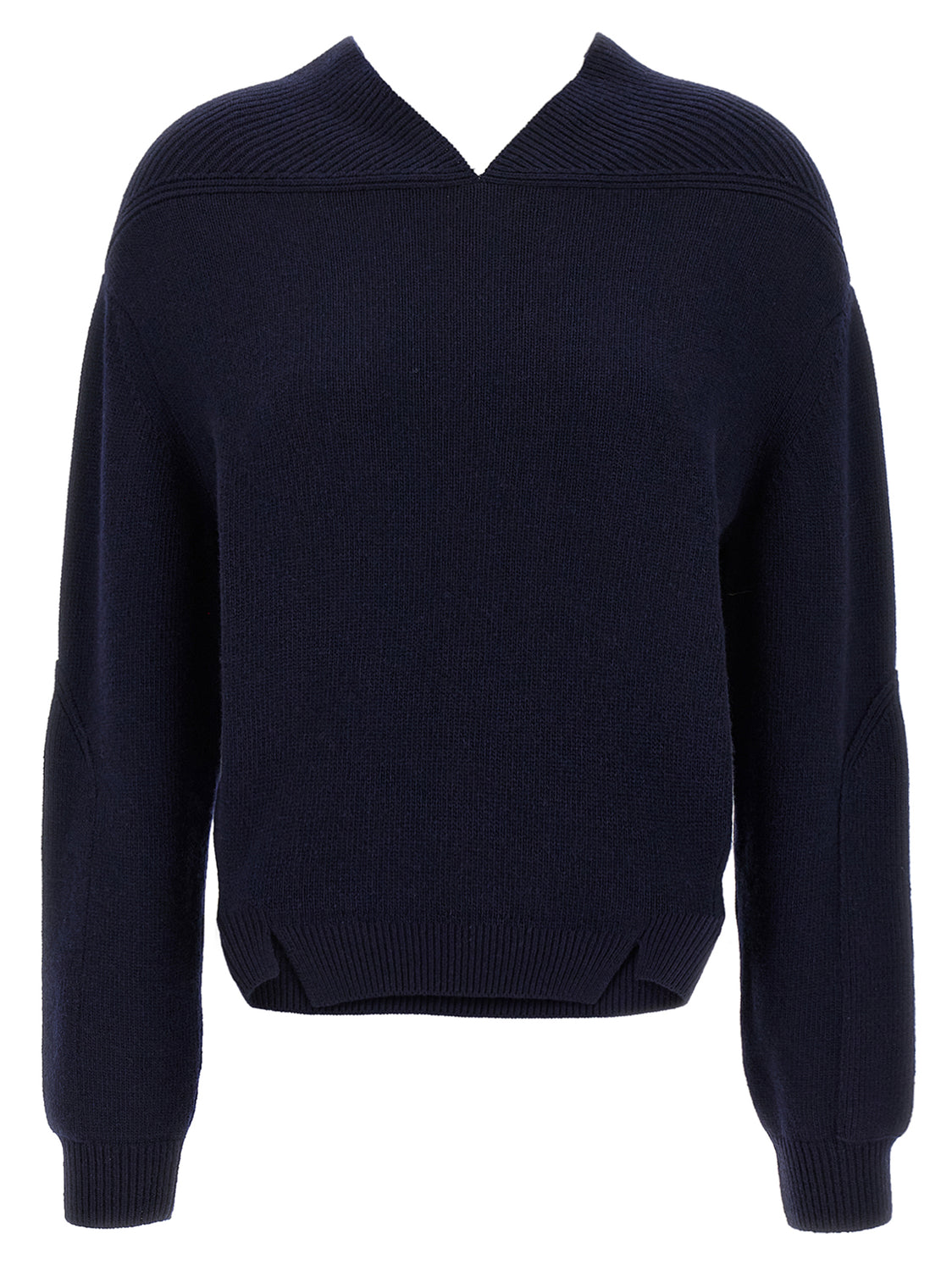 Blue Wool Cardigan
