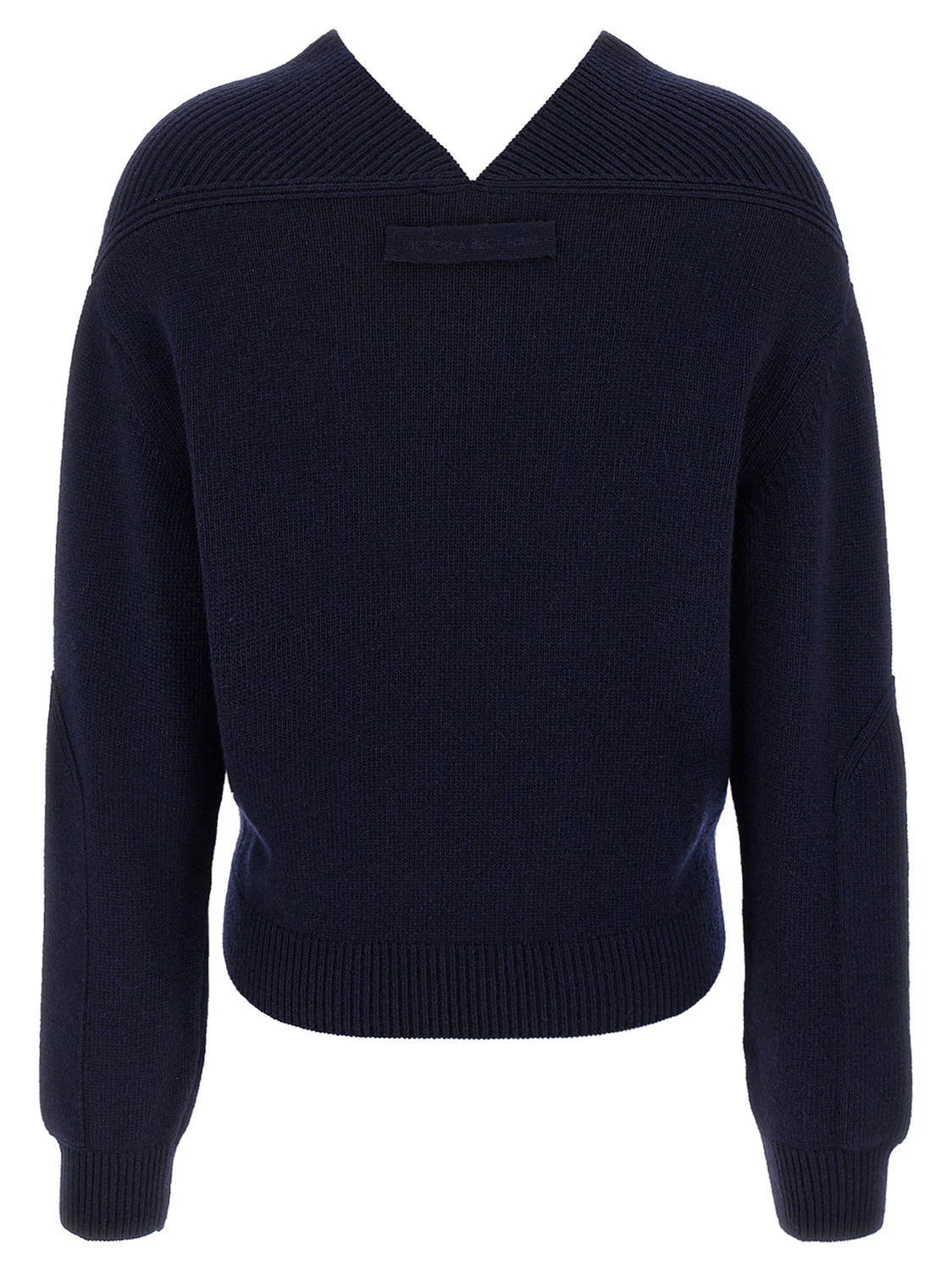 Blue Wool Cardigan