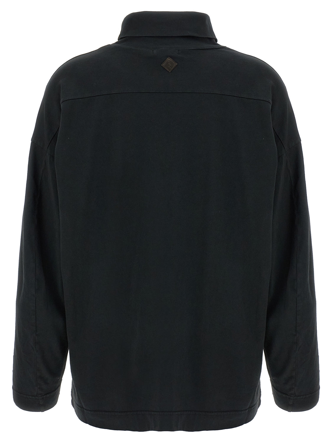 Black Cotton Cardigan