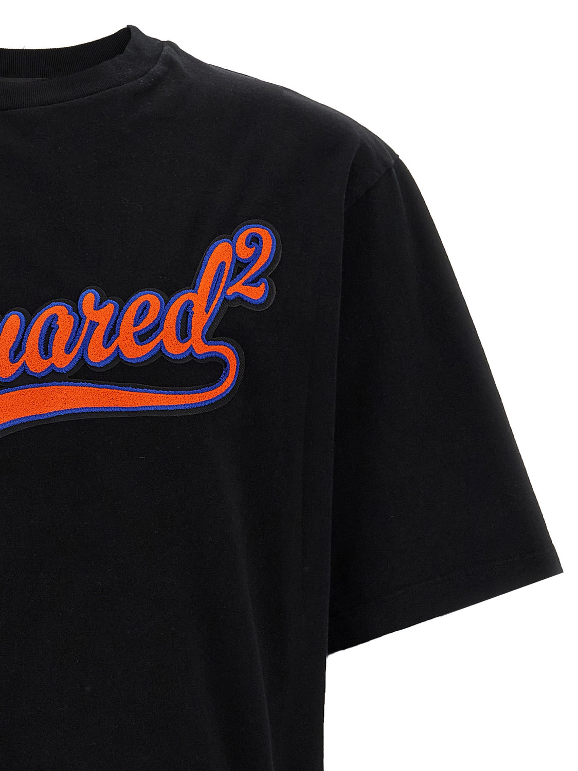 Black Cotton T-Shirt