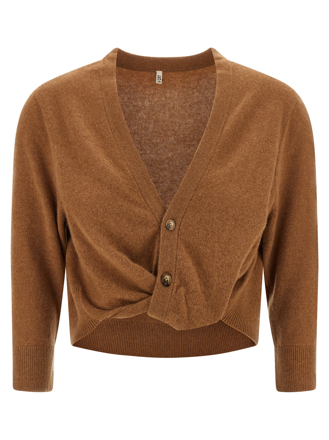 Brown Cashmere Cardigan