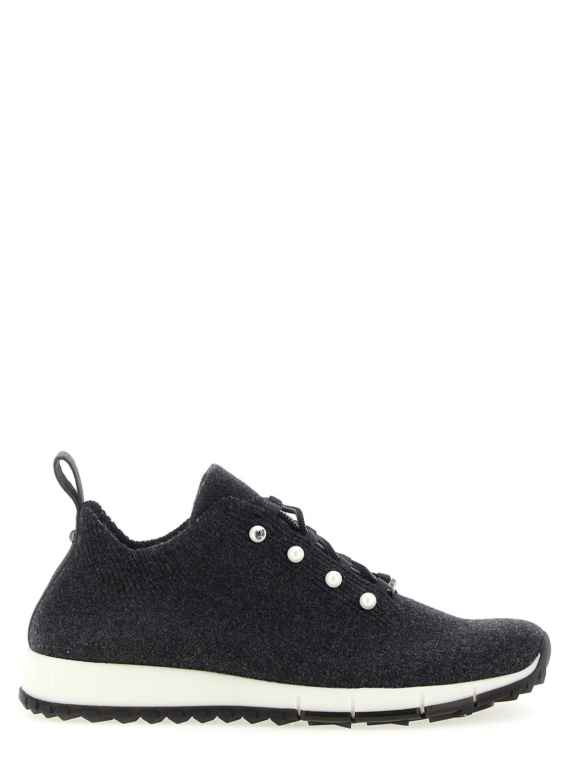 Black Tencel Low Top Sneakers