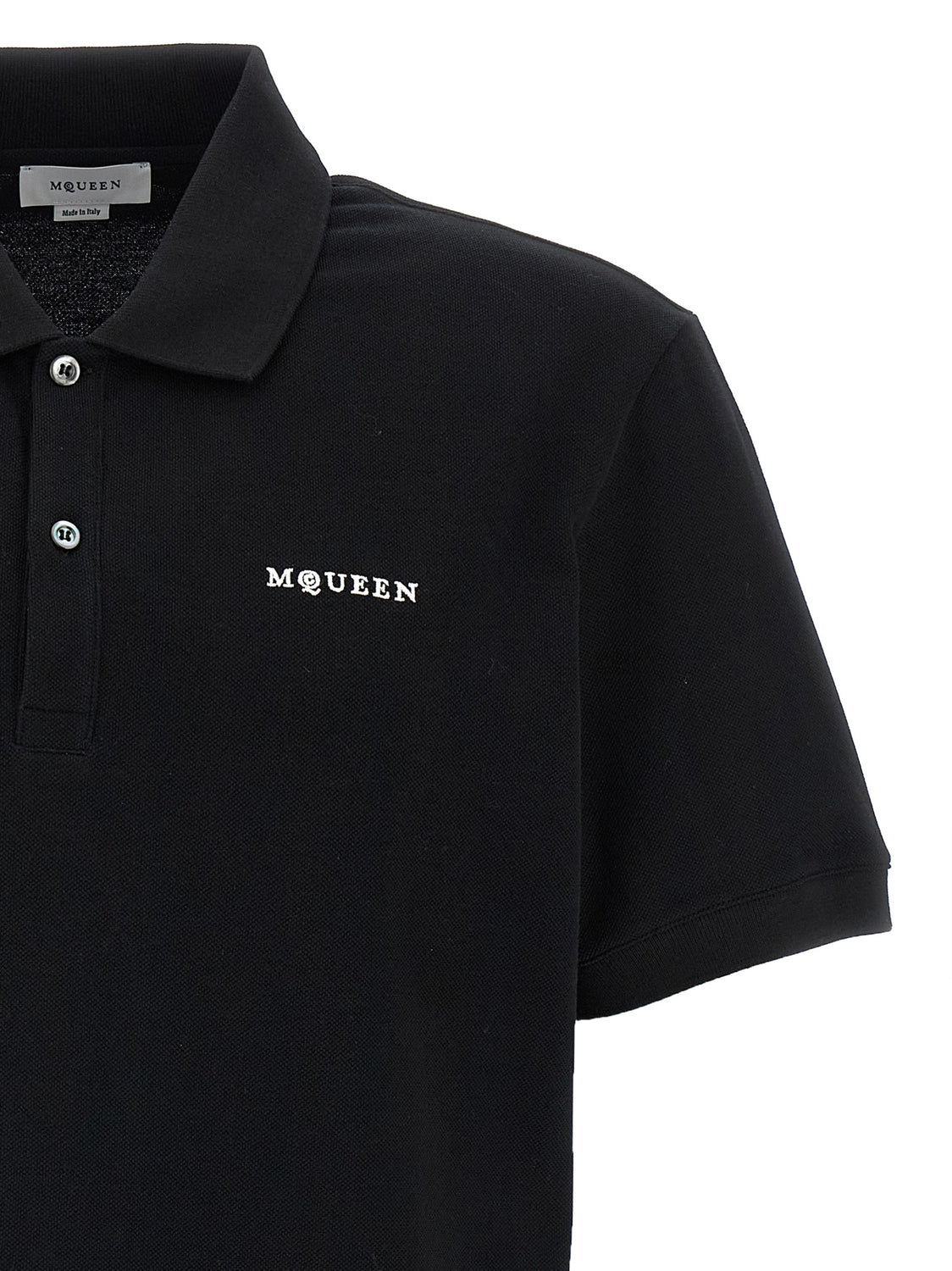 Bicolor Cotton Polo Shirt