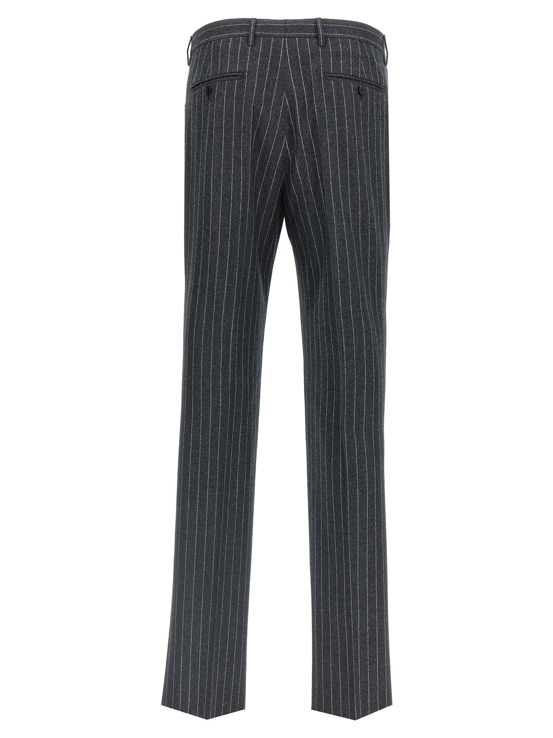 Gray Virgin Wool Two-Piece Suit