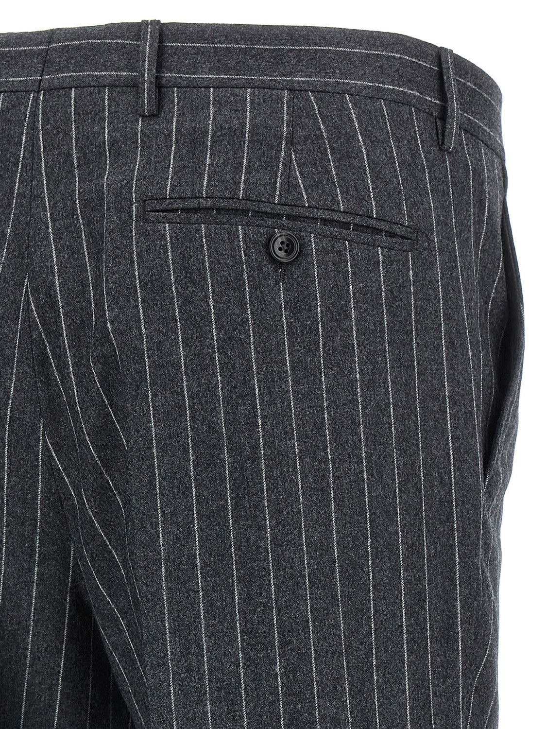 Gray Virgin Wool Two-Piece Suit