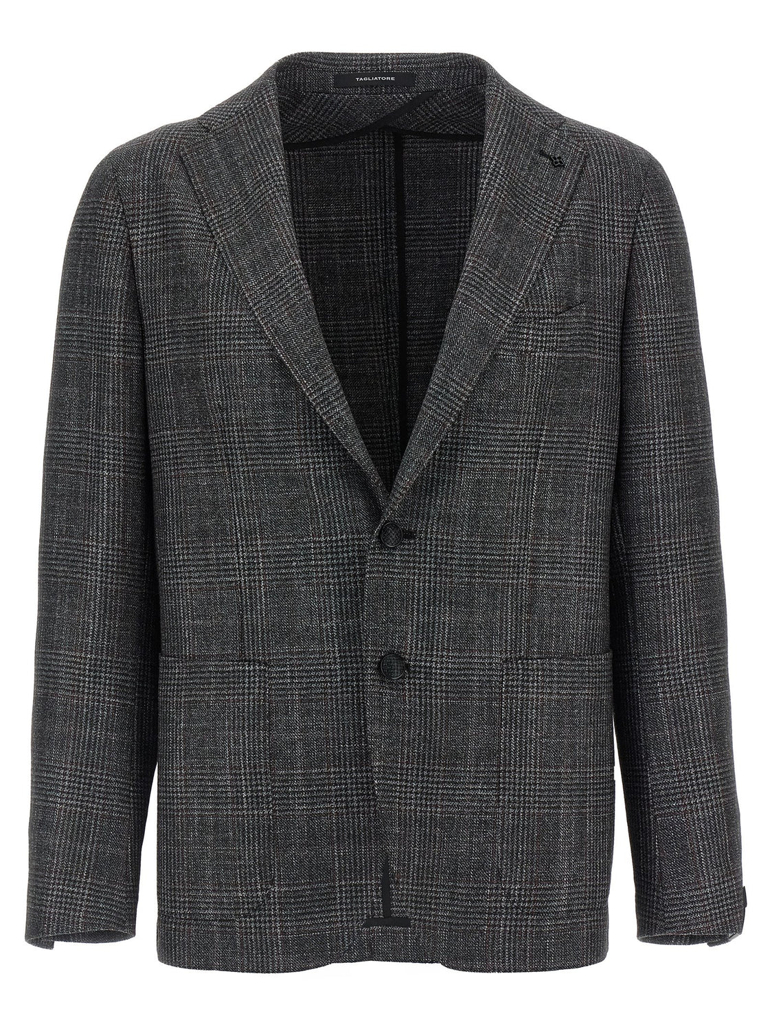 Gray Virgin Wool Blazer