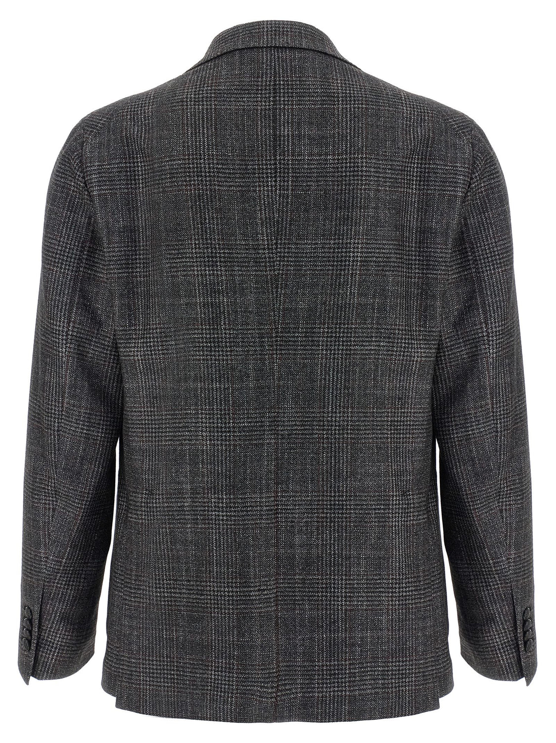Gray Virgin Wool Blazer