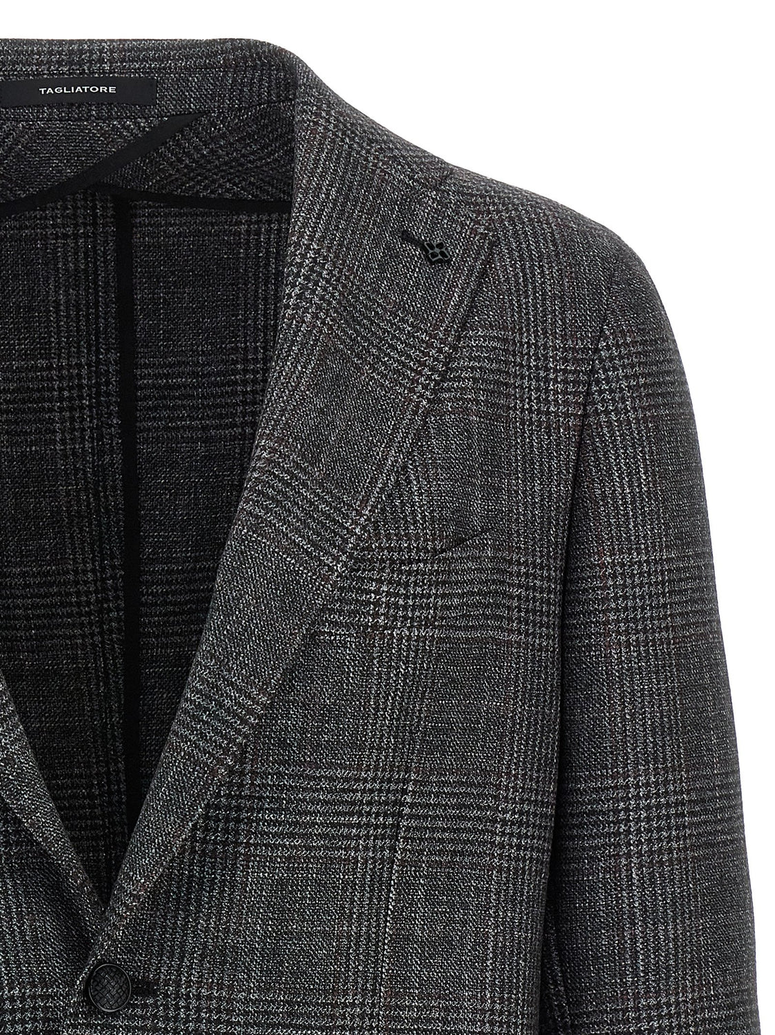 Gray Virgin Wool Blazer