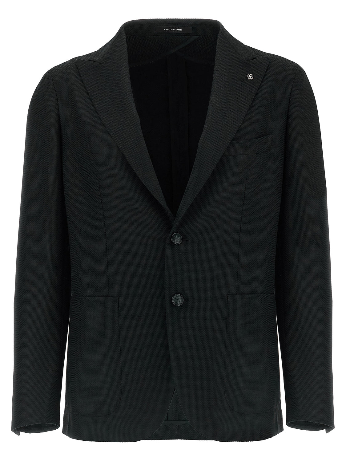 Black Virgin Wool Blazer