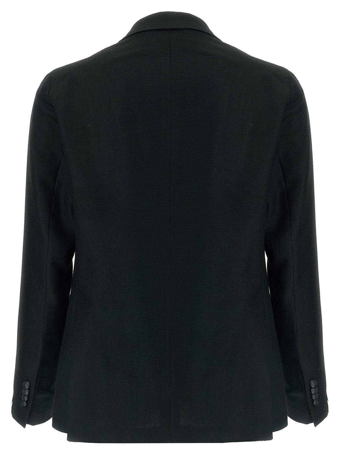 Black Virgin Wool Blazer