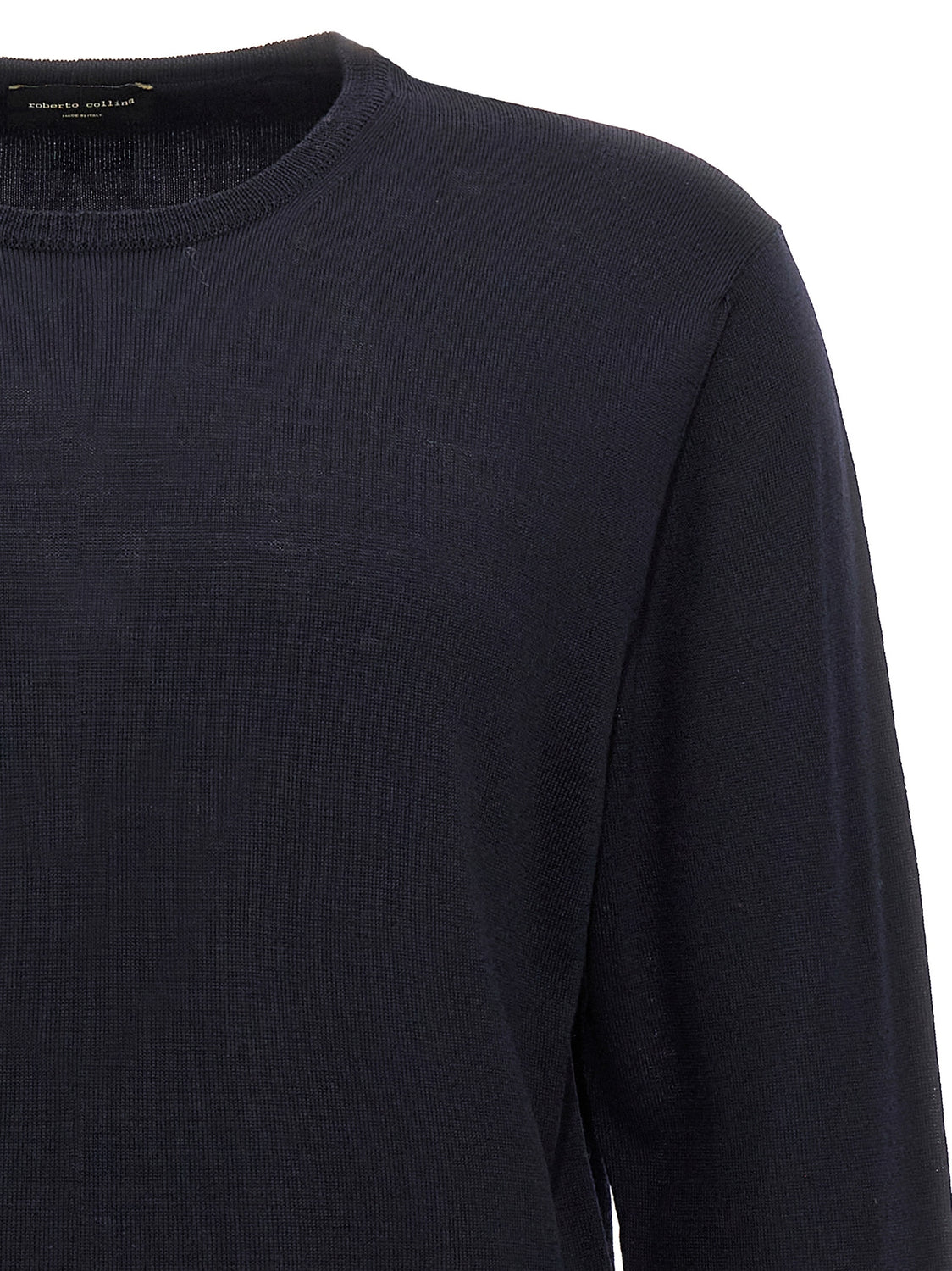 Blue Merino Wool Cardigan