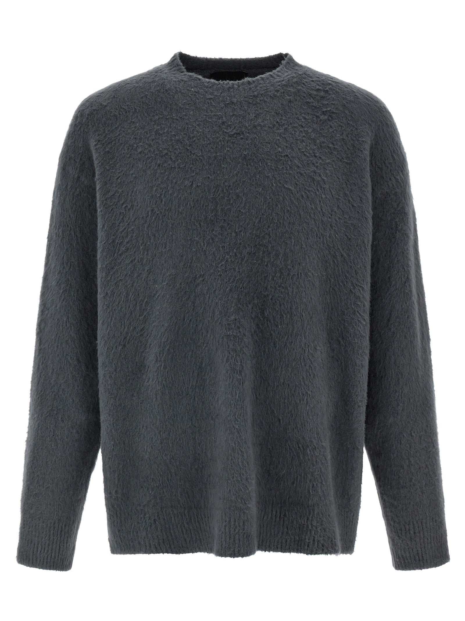 Gray Cotton Cardigan