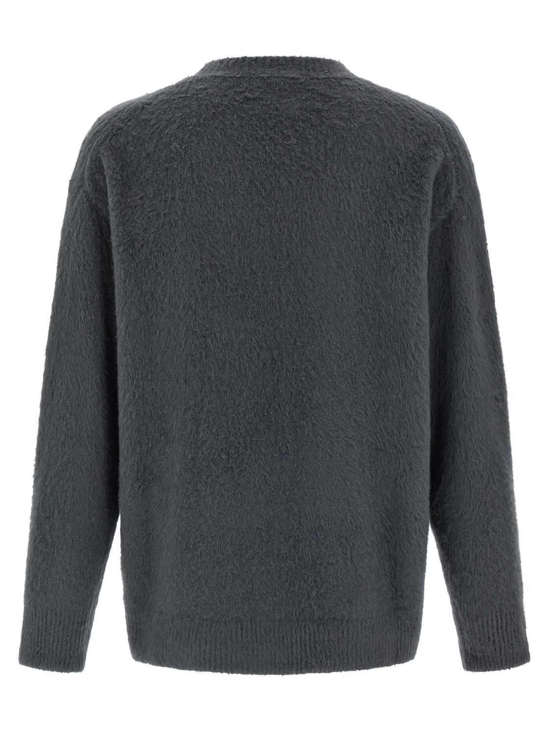 Gray Cotton Cardigan