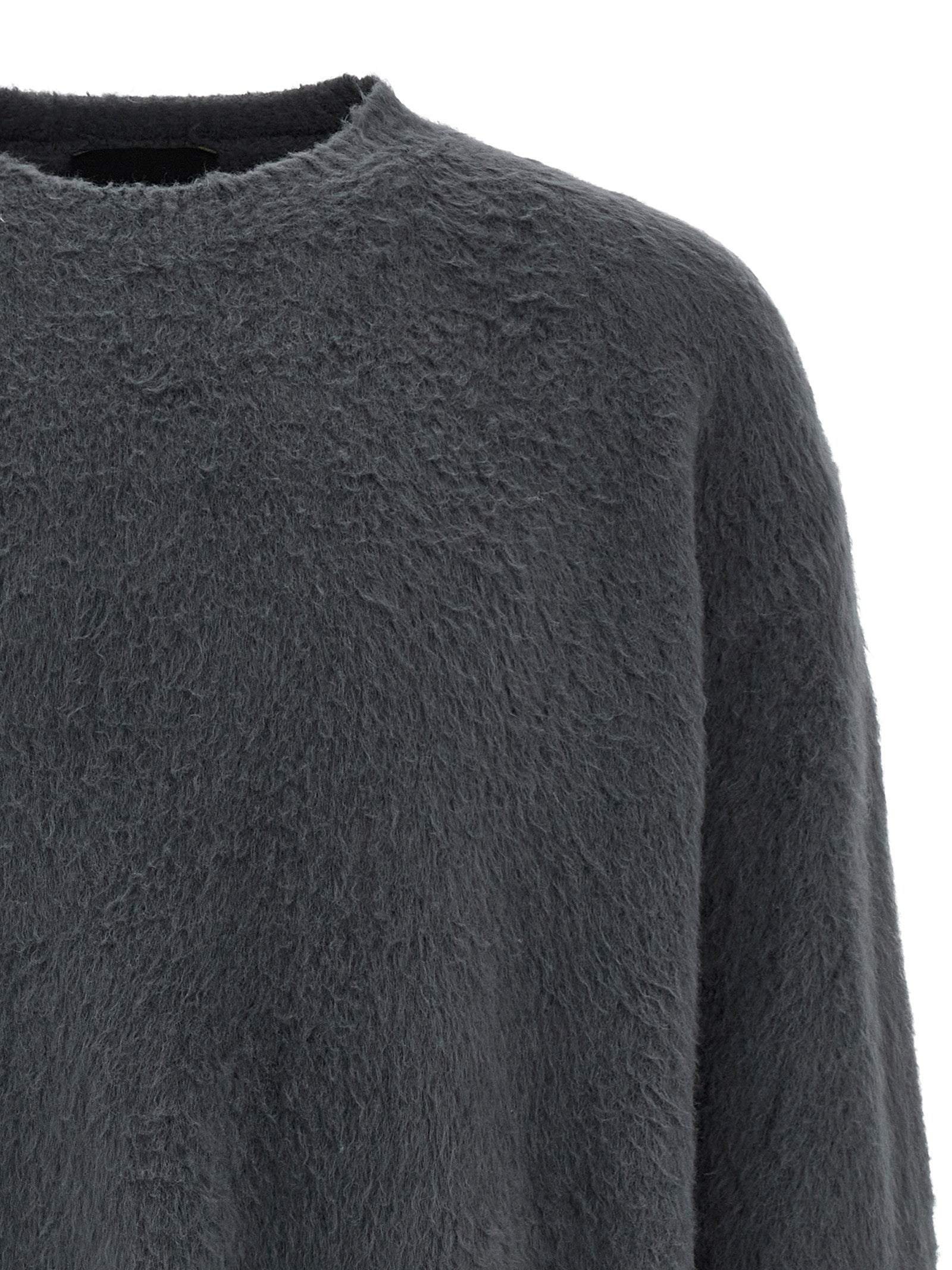 Gray Cotton Cardigan