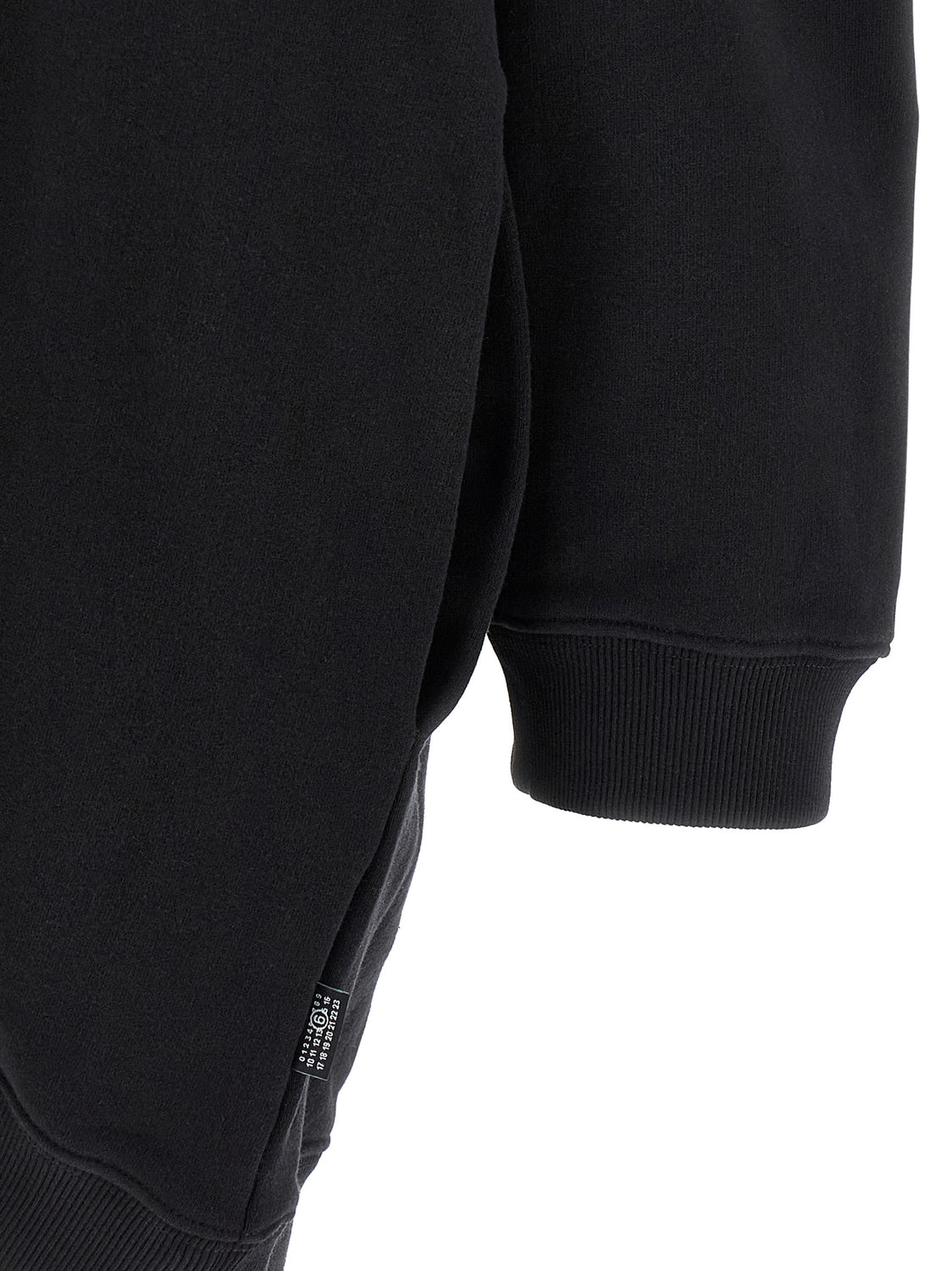 Black Cotton Short Dress