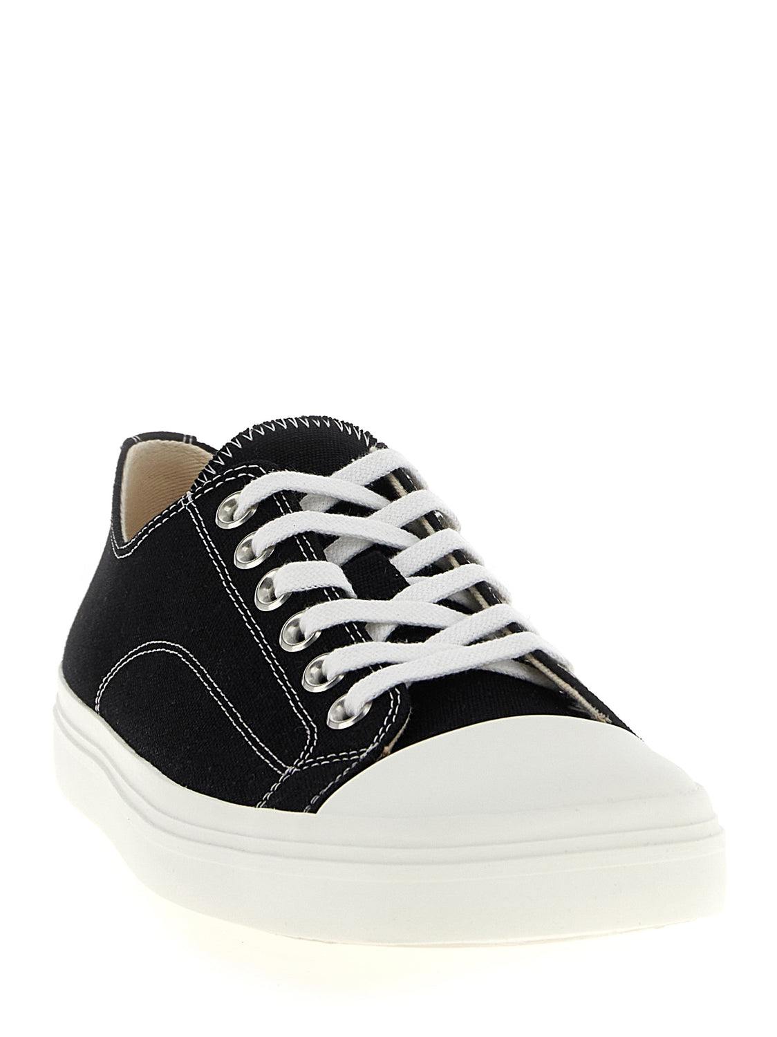 Bicolor Cotton Sneakers
