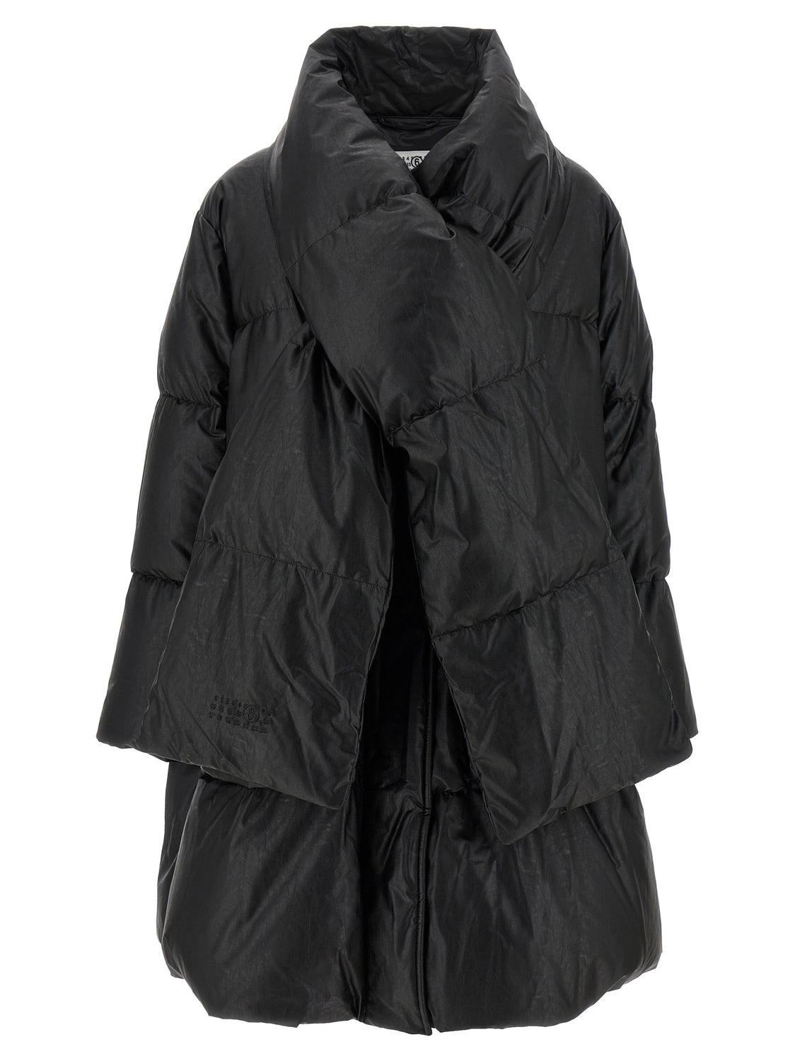 Black Viscose Coat