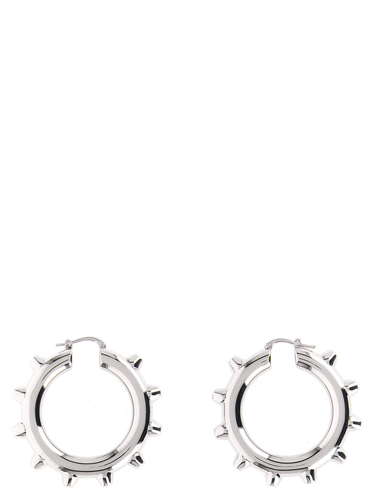 Silver Brass Earrings