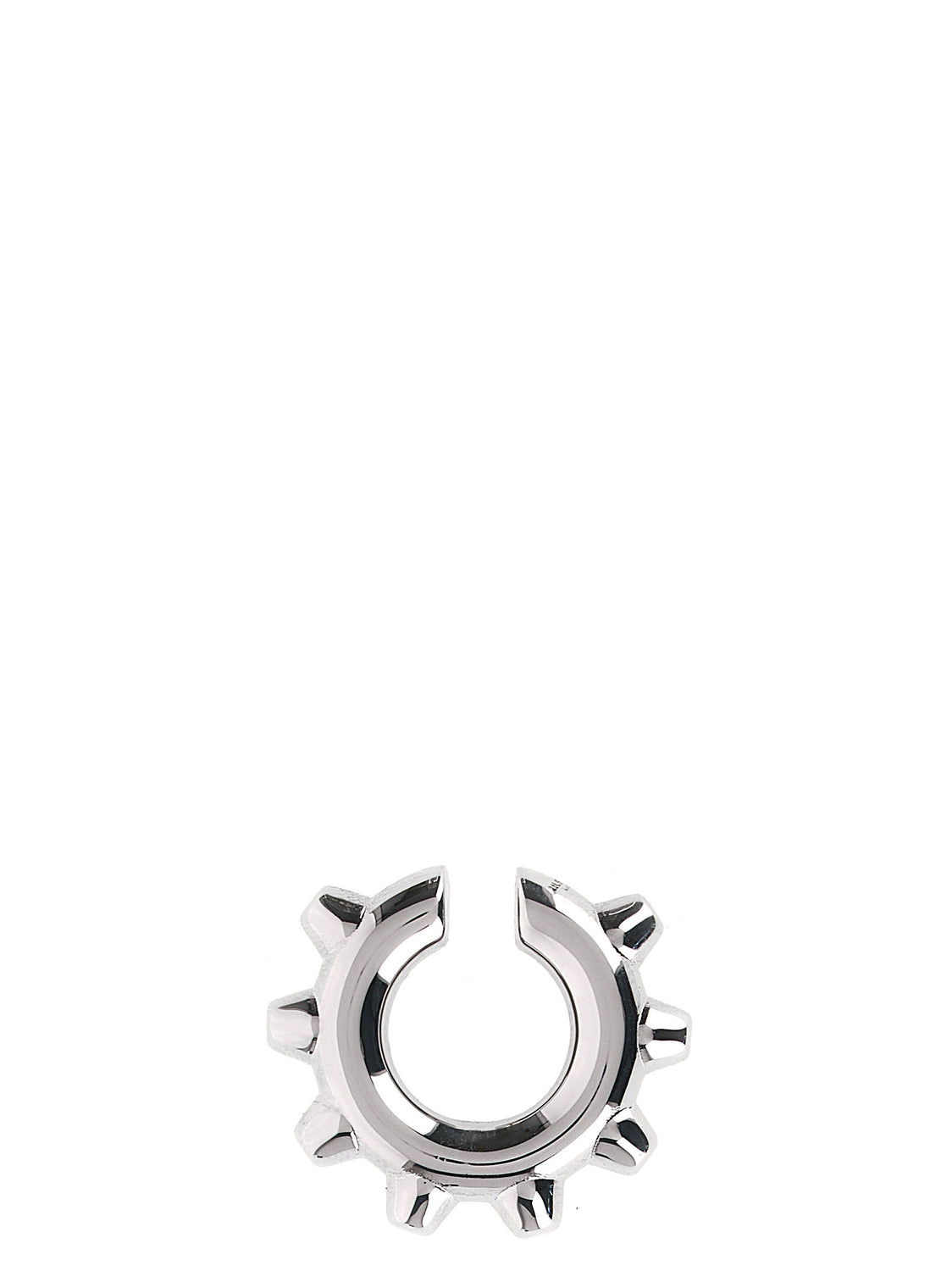 Silver Brass Earrings
