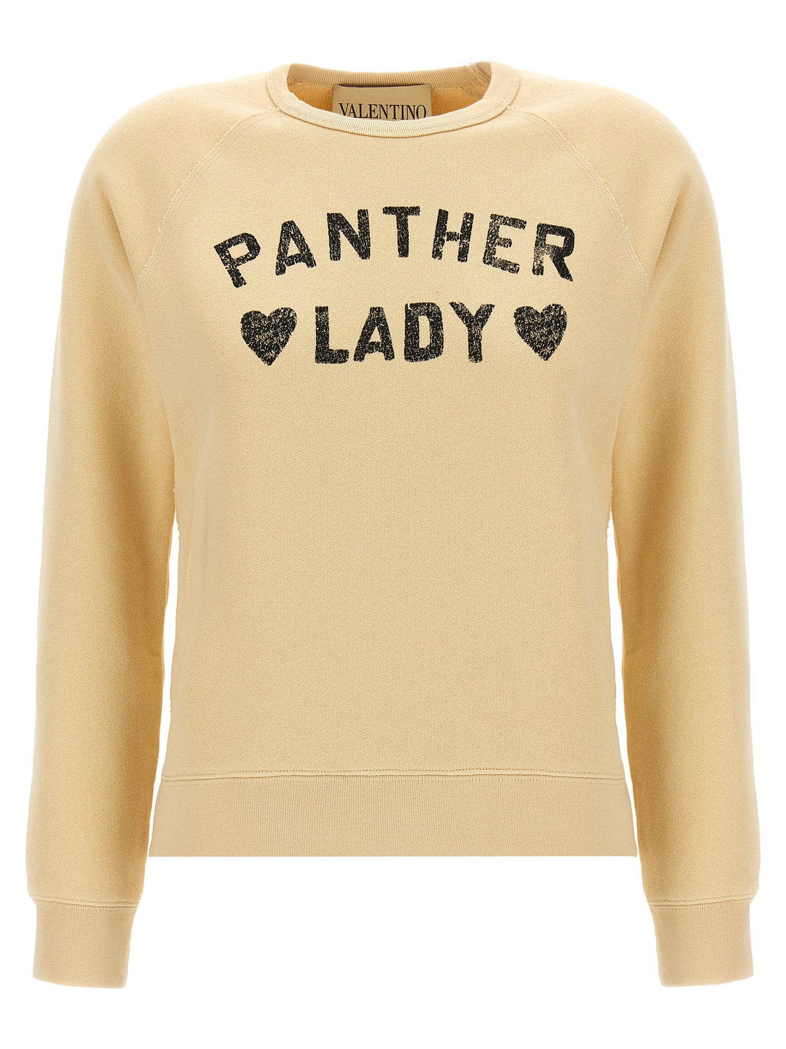Beige Cotton Sweatshirt