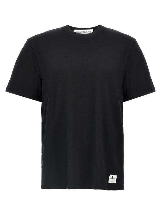 Black Cotton T-Shirt