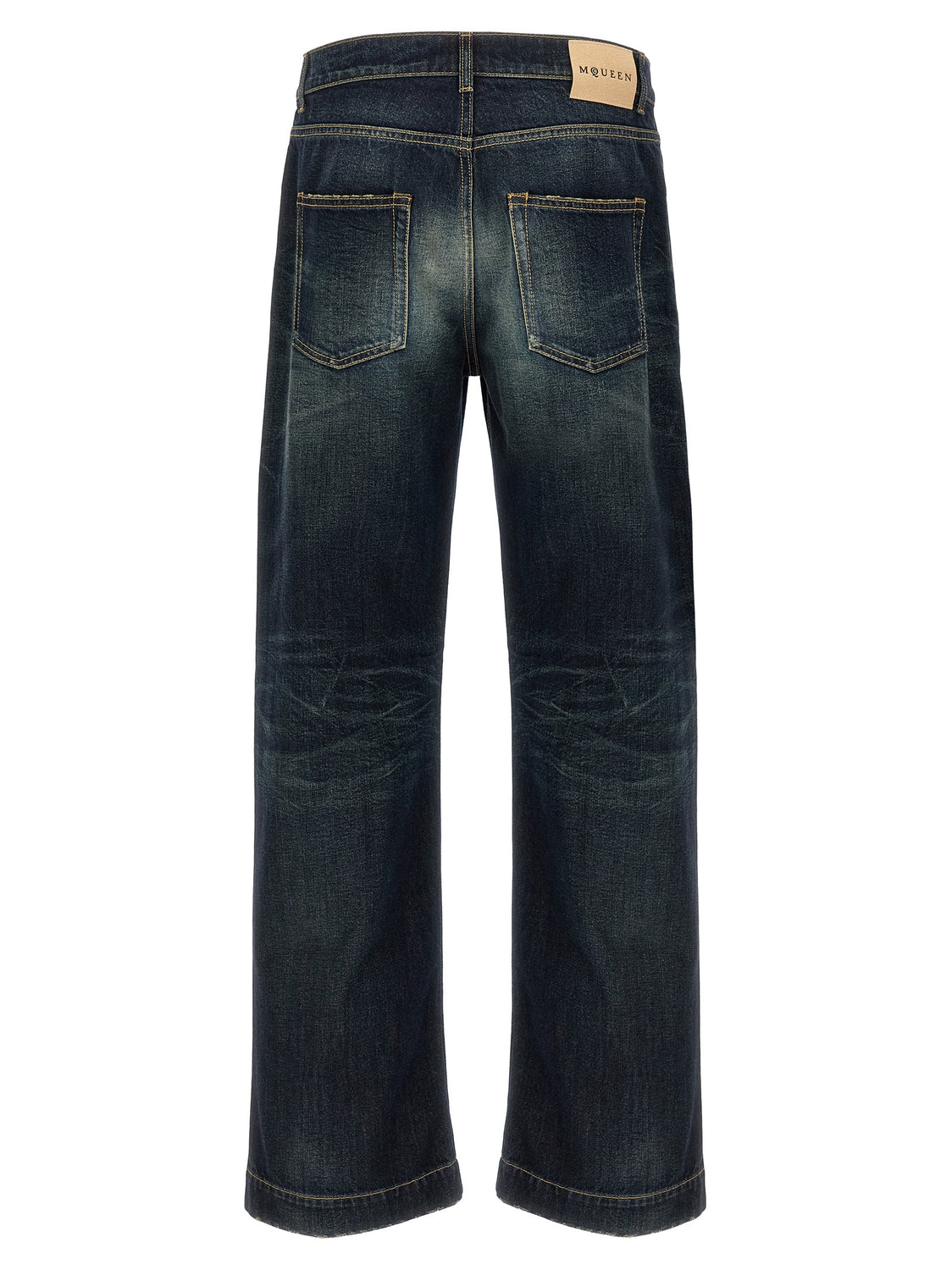 Blue Cotton Jeans Denim