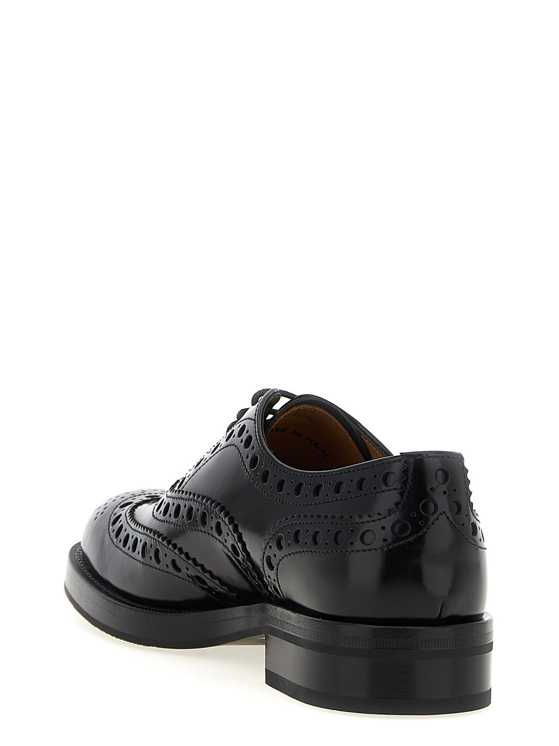 Black Calfskin Oxfords And Derbies