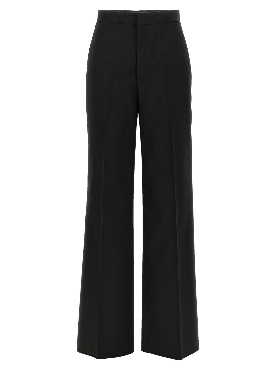 Black Virgin Wool Two-Piece Suit