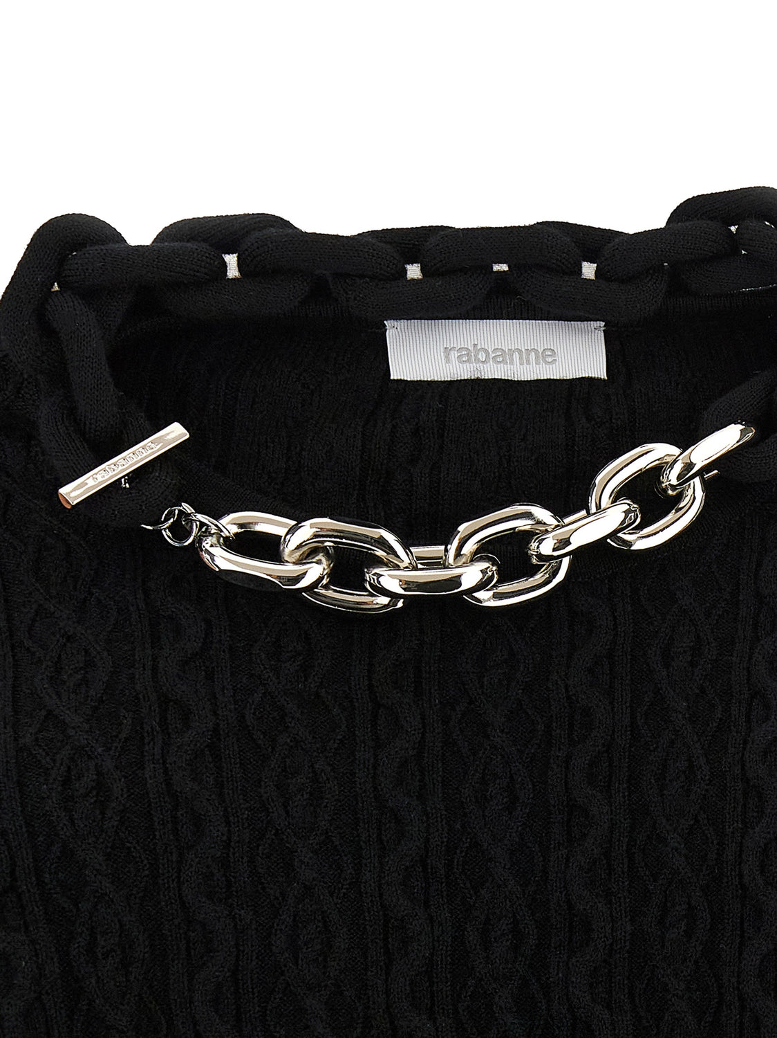 Black Wool Cardigan
