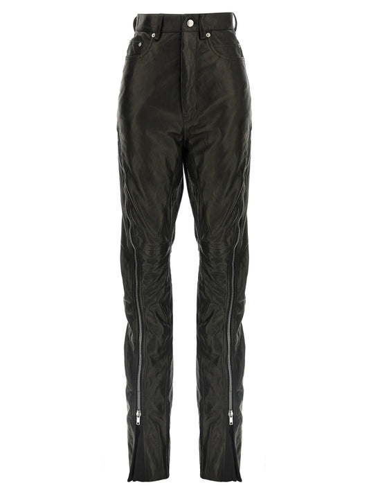 Black Leather Pants
