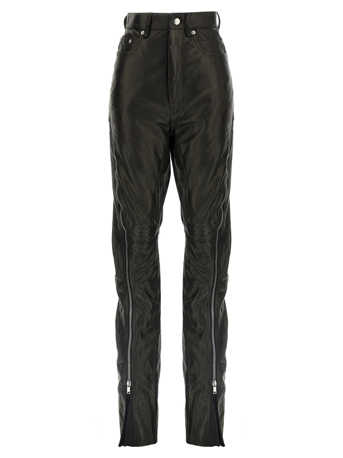 Black Leather Pants