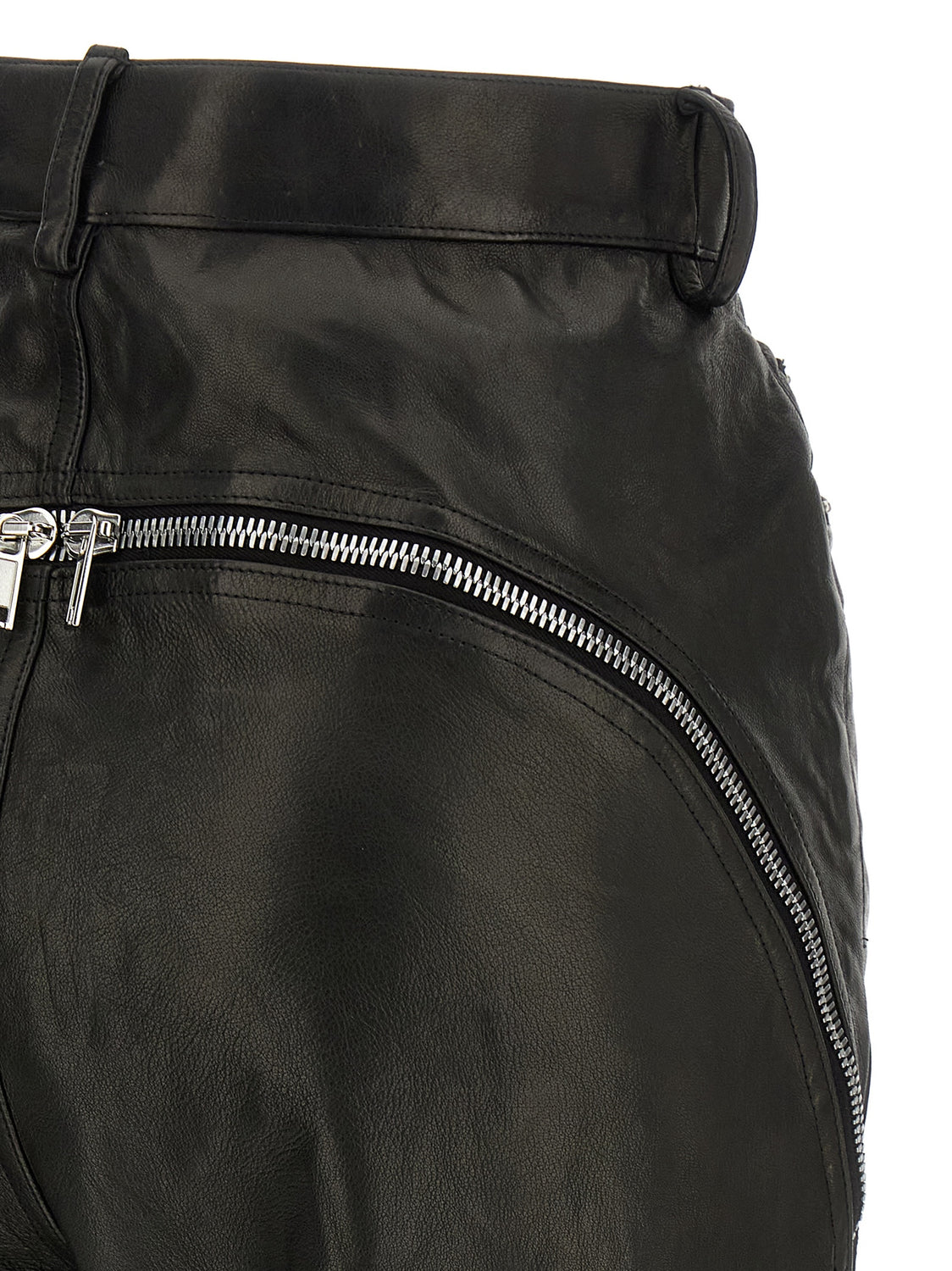Black Leather Pants