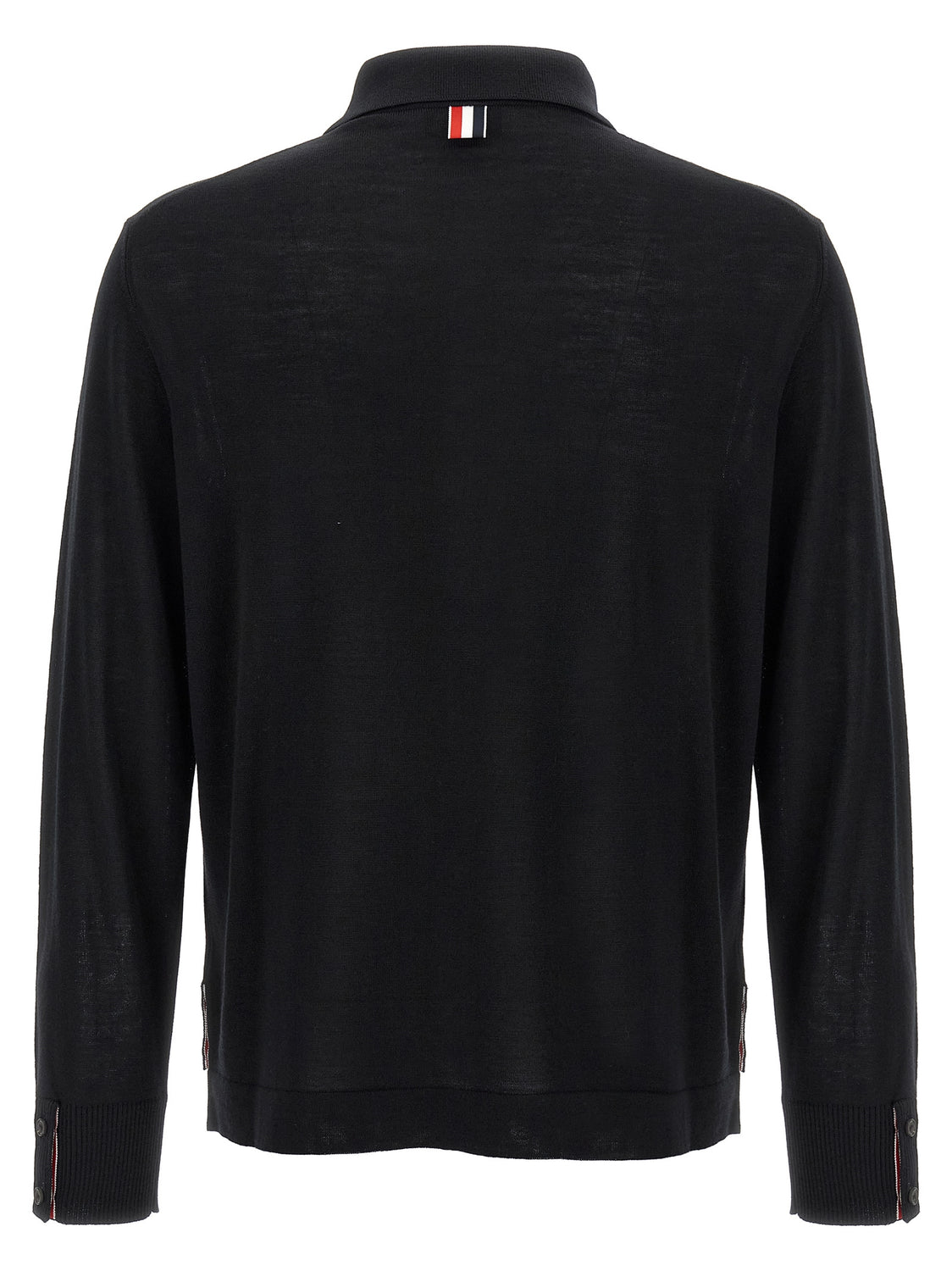 Black Virgin Wool Cardigan