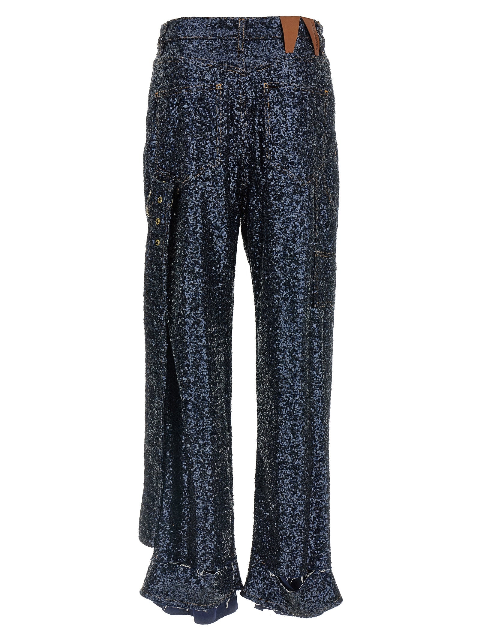 Blue Cotton Jeans Denim
