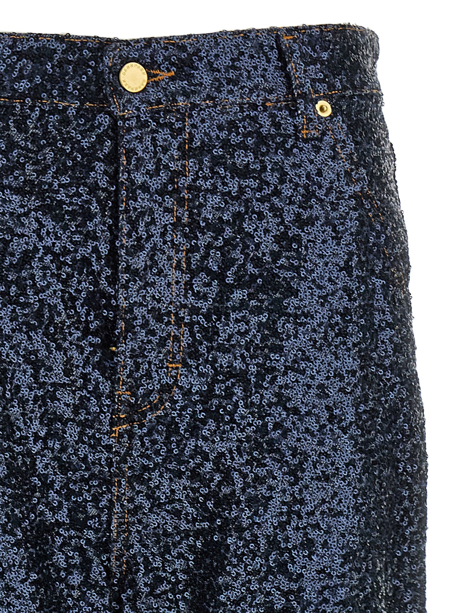 Blue Cotton Jeans Denim