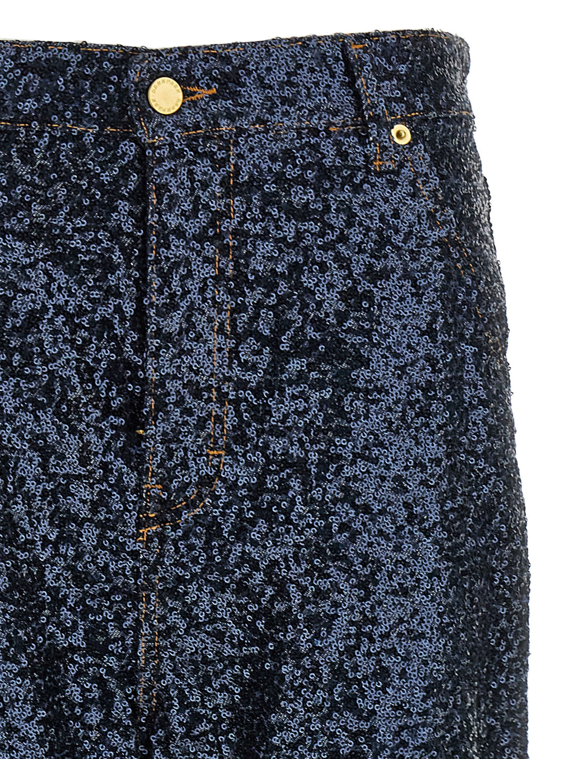 Blue Cotton Jeans Denim